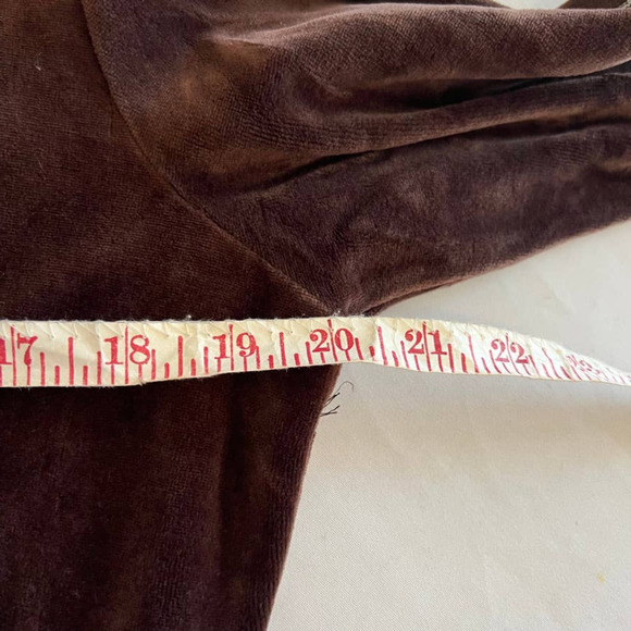 B.R.B. Be Right Brown velour track jacket L - Picture 5 of 6
